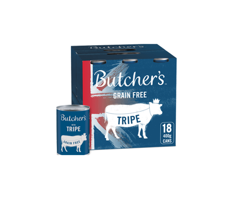 Butchers Tripe Wet Dog Food Pack of 18 